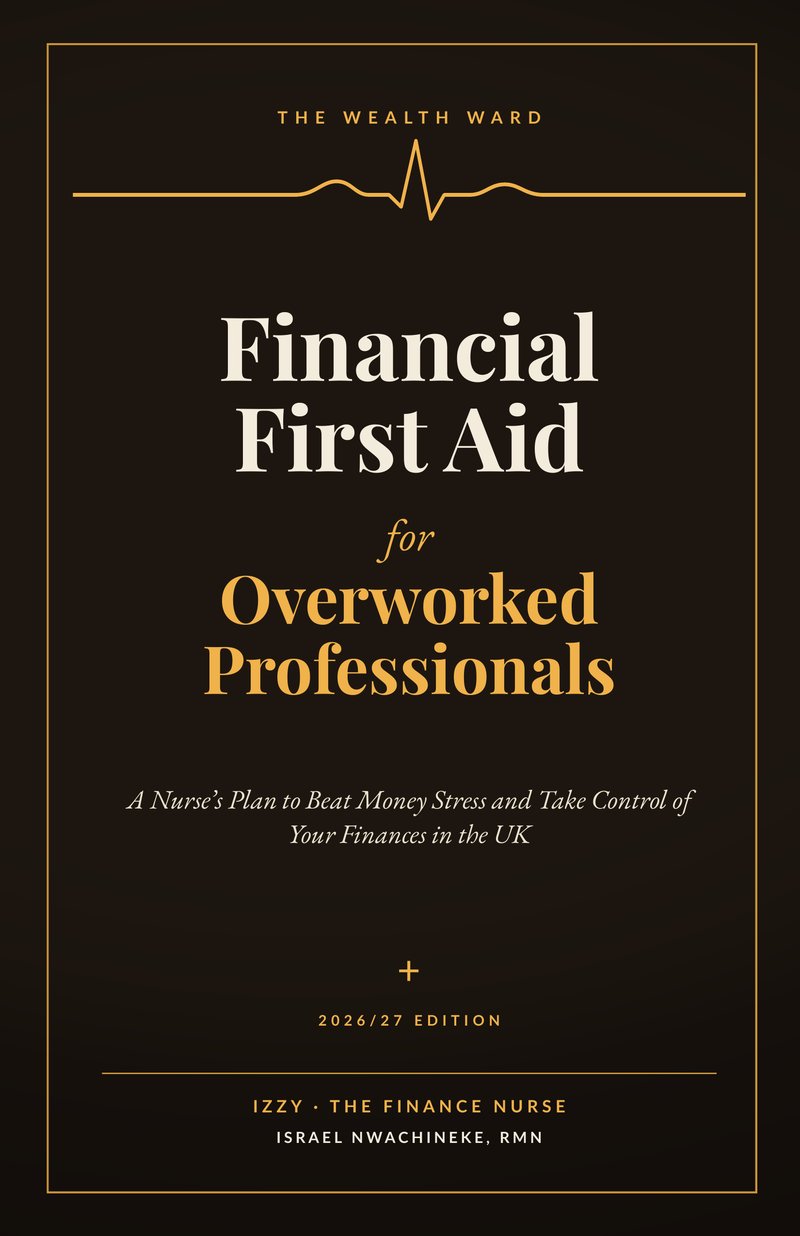 Cover of Financial First Aid for Overworked Professionals by Izzy, the Finance Nurse